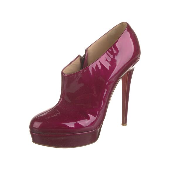 ❤️Christian Louboutin Patent Leather Boots❤️ - Picture 2 of 5